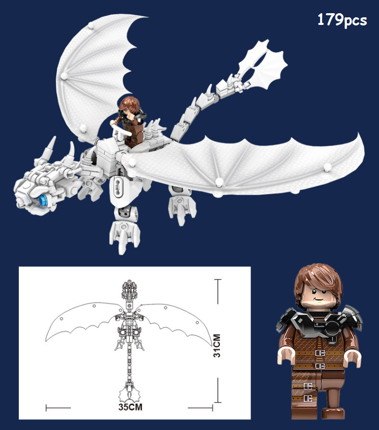 light fury lego